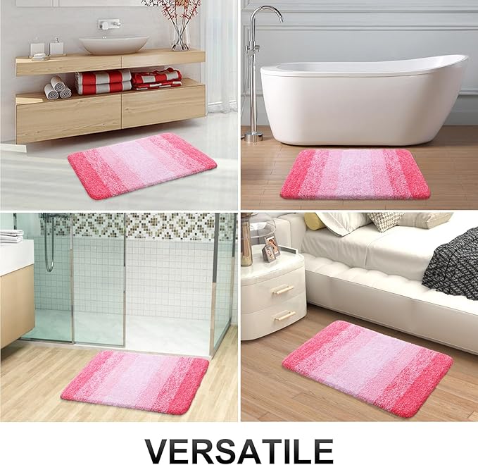 OLANLY Bathroom Runner Rugs Mat 47x17, Extra Soft Absorbent Microfiber Bath Rugs - Image 6