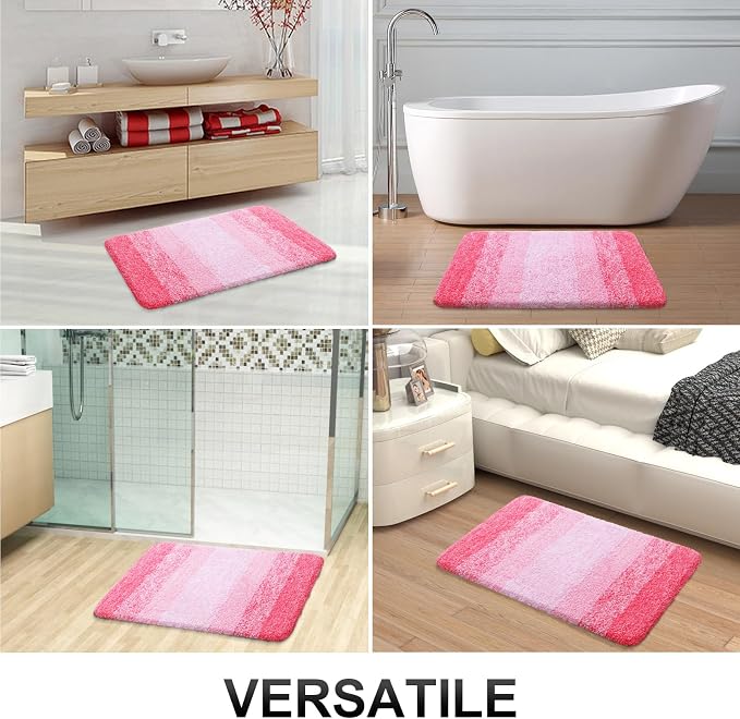 OLANLY Bathroom Rugs Mat 34x21, Extra Soft Absorbent Microfiber Bath Rugs - Image 7