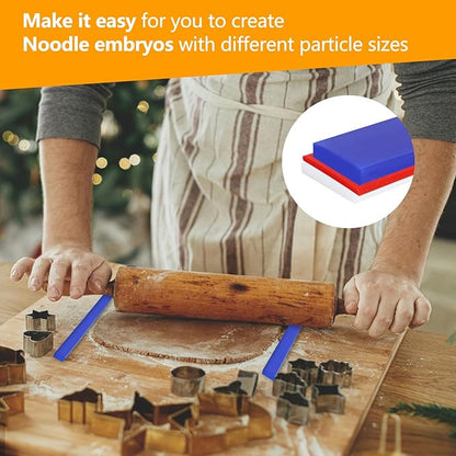 6Pcs Silicone Rolling Pin Guides - Image 3