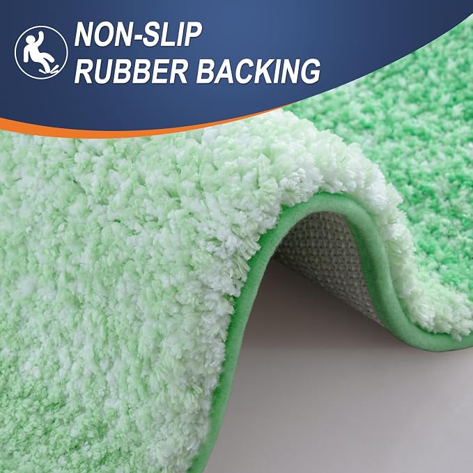OLANLY Bathroom Runner Rugs Mat 59x20, Extra Soft Absorbent Microfiber Bath Rugs - Image 4