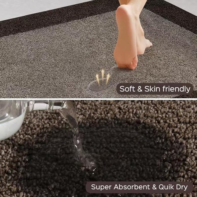 Machine Washable Runner Rug 32" x 96", Non Slip Kitchen Mat - Image 2