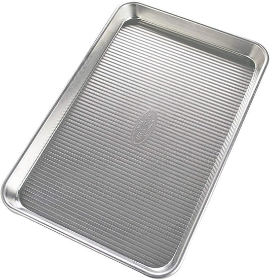 USA Pan Jelly Roll Pan, Heavy Duty Aluminized Steel, 14.1875 x 9.25, by USAPan