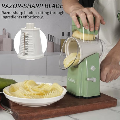Upgrade Rotary Cheese Grater Shredder - Image 7