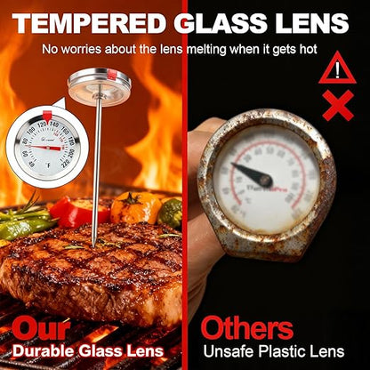 Instant Read Meat Thermometer 2'' Cooking Thermometer Kitchen Thermometer - Image 6