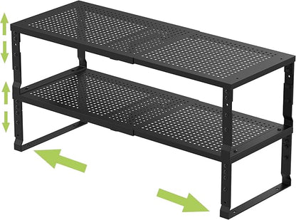 Jojocross Expandable Adjustable Stackable Kitchen Organizer, Spice Rack by JOJOCROSSHIGHQUALITYLIFE