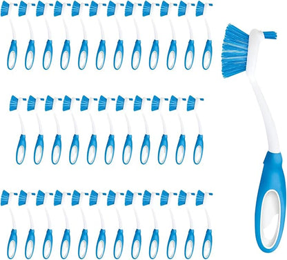 Dish Brush Scrubber for Kitchen, 36 Pack, by LOLA, Stiff Bristles & Food Scraper by LolaProducts