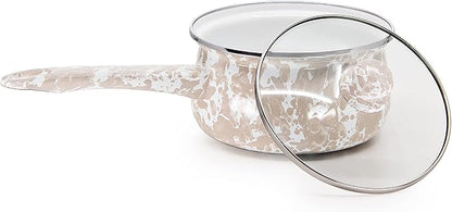 Golden Rabbit Enamelware Sauce Pan - Image 2