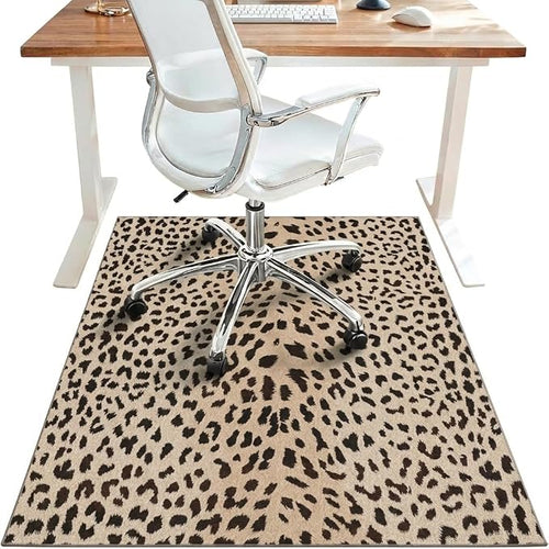 36"x60" Office Chair Mat for Hardwood Tile Floor, Under Desk Carpet Protector by BESBLEE