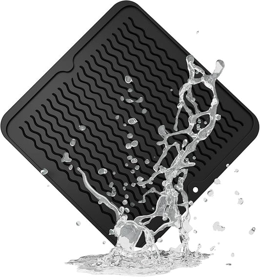 ZLR Silicone Dish Drying Mat 12" x 12" Square by ZLR