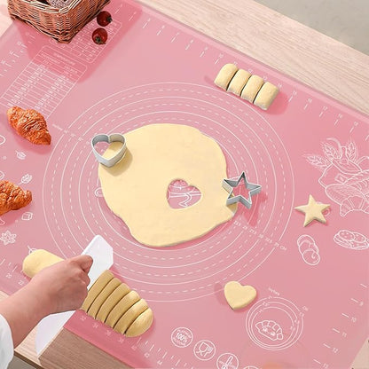 Silicone Pastry Mat 32" x 24" Extra Thick Non Stick Baking Mat - Image 7