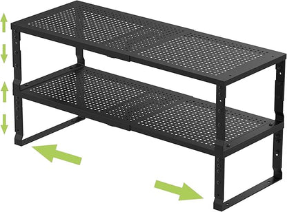 Jojocross Expandable Adjustable Stackable Kitchen Organizer, Spice Rack by JOJOCROSSHIGHQUALITYLIFE