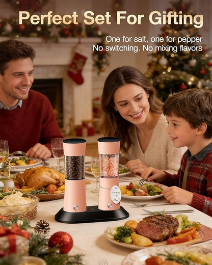 Gravity Electric Salt and Pepper Grinder Set - Image 7