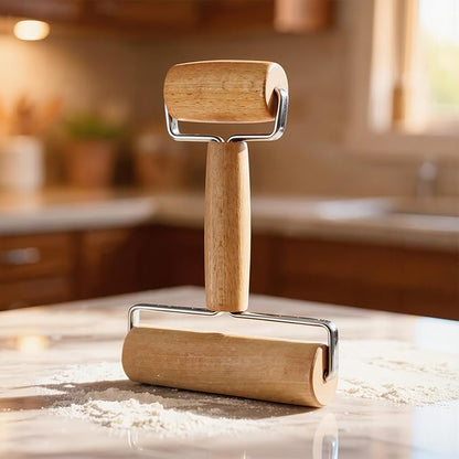 Small Wooden Rolling Pin for Dough Mini Dough Roller - Image 6