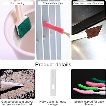 Crevice Cleaning Brushes Tool kit Small Cleaning Brush - Image 5