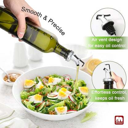 GMISUN Olive Oil Dispenser Bottle 2 Pack, Olive Oil Dispenser - Image 3