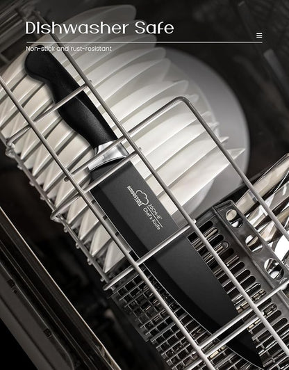 Amorston Knife Set, 15 Pieces Kitchen Knives Set - Image 7