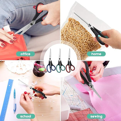 iBayam 3-Pack 8" Heavy Duty Scissors - Image 6