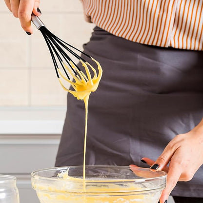 Silicone Whisk, Stainless Steel Wire Whisk Set - Image 6