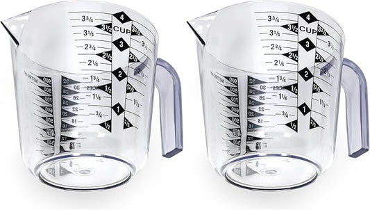 Chef Craft Select Plastic Measuring Cup, 4 Cup by MaxiAids