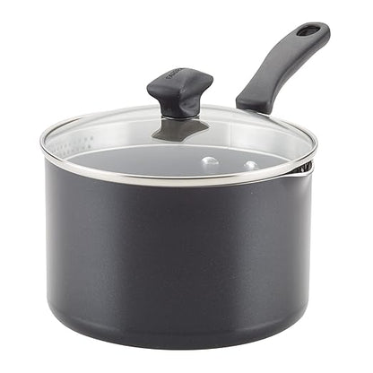 Farberware Cookstart DiamondMax Nonstick Straining Saucepan, Dishwasher Safe by Farberware