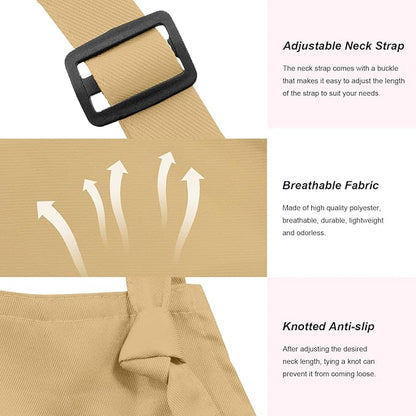 15 Pcs Adult Aprons Bulk with Pockets Adjustable Bib Chef Apron - Image 3