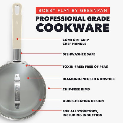 GreenPan x Bobby Flay 1.67QT Nonstick Saucepan - Image 5