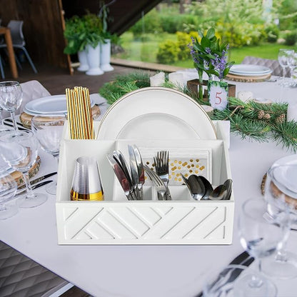 Ukonvi Paper Plate Dispenser, Paper Plate Holder - Image 3
