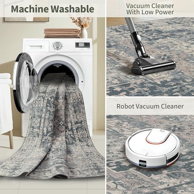 Rugxara Entryway Rug Door Mat, Washable Samll 2x3 Rug, Non Slip Area Rugs - Image 5