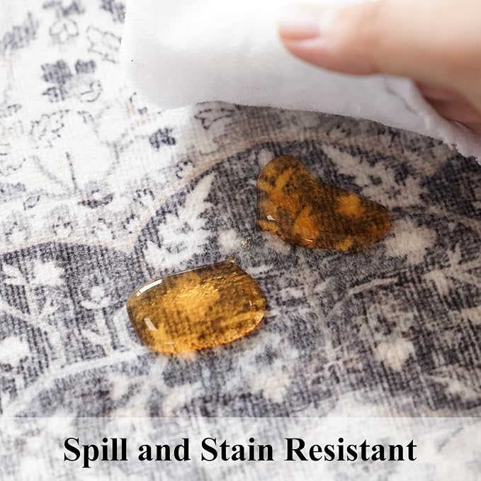 Washable 2x4 Kitchen Sink Rugs: Washable Non-Slip Hardwood Floor Mat - Image 4