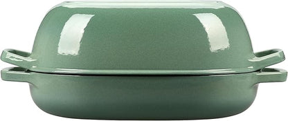 EDGING CASTING Enameled Cast Iron Oval Dutch Oven Pot - Image 4