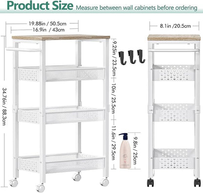 Vivihomety Utility Slim Storage Cart - Image 4