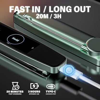 0.5s Instant Read Smart Meat Thermometer Digital, 3.8″ HD Touchscreen with Temp-OS, Professional Kitchen Food Thermometer for Cooking, Grill, BBQ | ±0.5°F, −58–572°F, IP68, USB-C Rechargeable