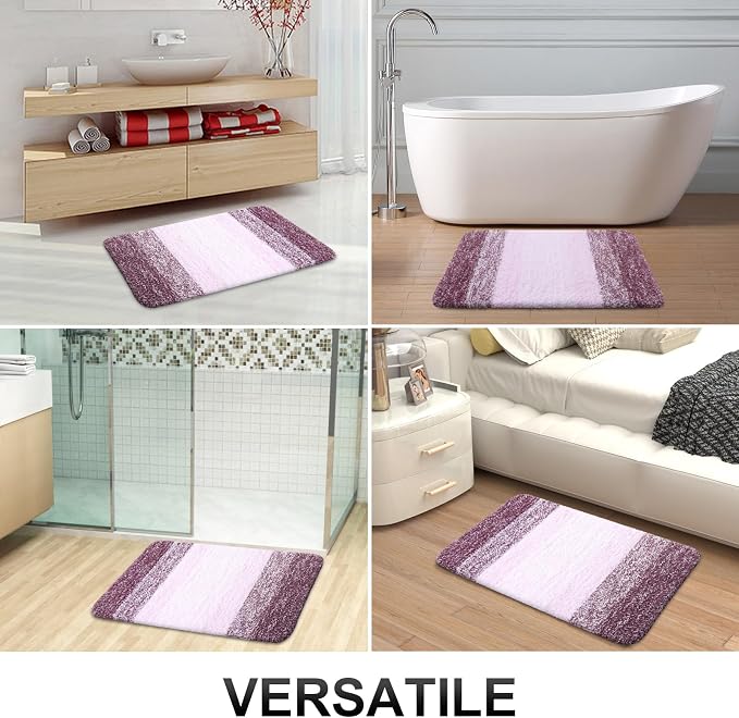 OLANLY Bathroom Runner Rugs Mat 70x24, Extra Soft Absorbent Microfiber Bath Rugs - Image 6
