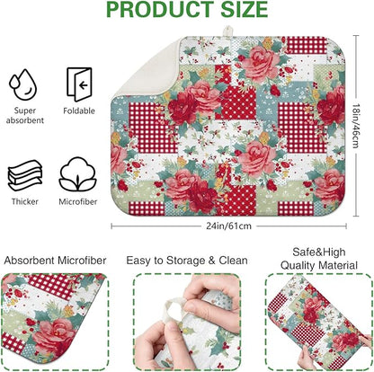 Dish Drying Mat Drainer Pads - Image 4