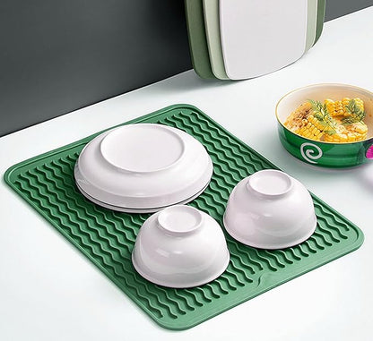 Silicone Dish Drying Mat for Multiple Usage, Easy clean, Eco-friendly, - Image 4