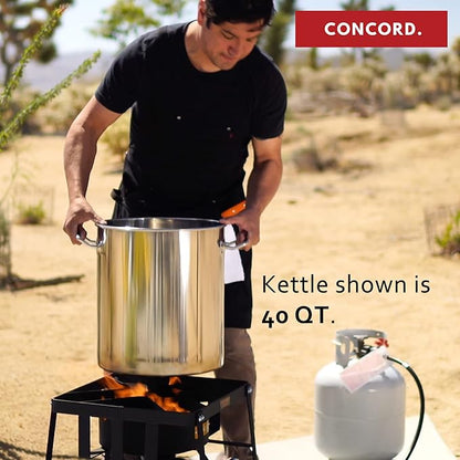 Concord Cookware Stainless Steel Stock Pot Kettle - Image 9