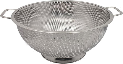 Fox Run Large Stainless Steel Colander, 5 Quart Pasta Strainer by foxrunbrands