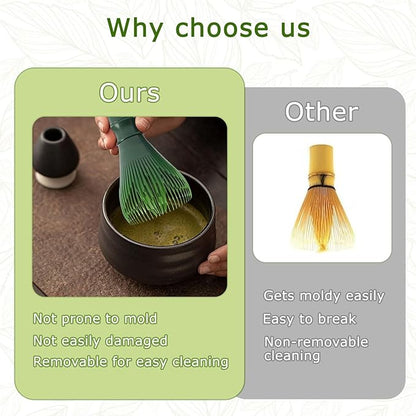 Matcha Whisk, Reusable Resin Matcha Whisk Easy to Clean Stirring Tool - Image 6