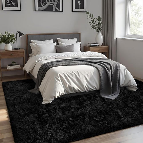 8x10 Area Rug for Living Room, Ultra Soft Fluffy Shag Rugs for Bedroom - Image 2