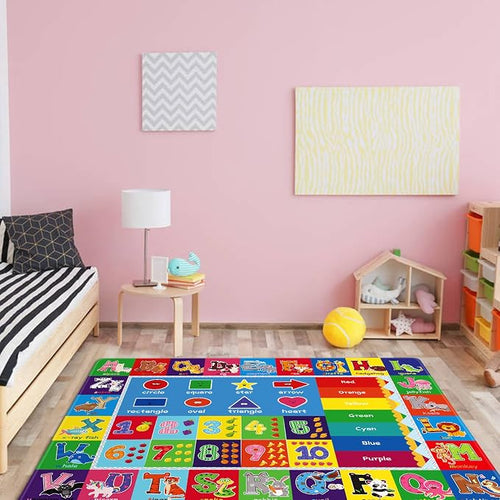 3X5 ABC Kids Rugs for Playroom - Image 2