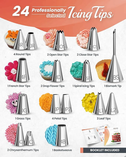 RFAQK 700PCs Cake Decorating Kit - Image 3