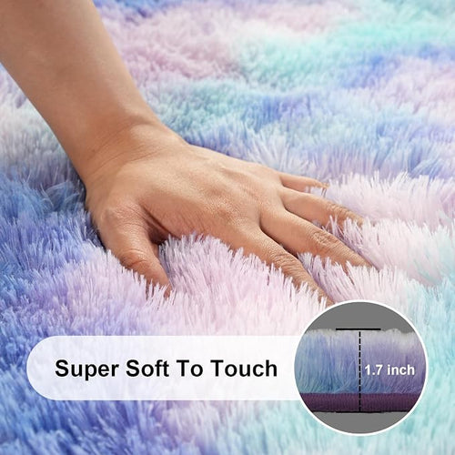 8x10 Area Rugs for Living Room, Large Fluffy Rugs for Bedroom, Fuzzy Shag Soft - Image 2