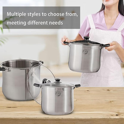 Vivicreate 9 Quart Stainless Steel Stock Pot - Image 6