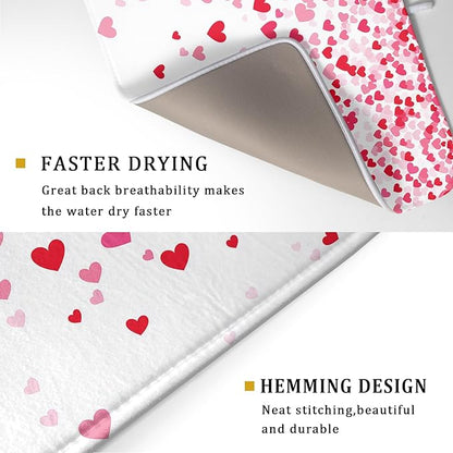 Valentine's Day Dish Drying Mat - Image 2