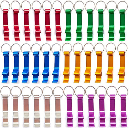 36 Pieces Colored Aluminum Bottle Opener, Soda Beverage Beer Bottle Opener by MTOMDY