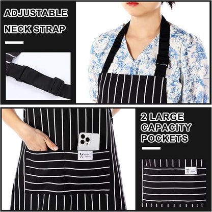 Janmercy 24 Pcs Aprons for Women Men - Image 4
