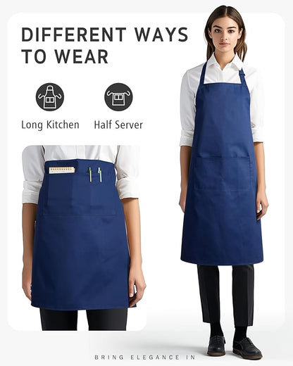 Syntus Chef Apron for Men Women Kitchen Cooking Apron - Image 6