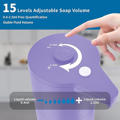 Aunmaon Automatic Soap Dispenser Touchless, Hands-Free, Long Battery Life - Image 2