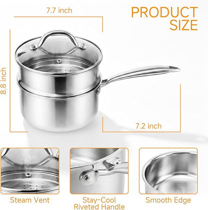 Ohtomber Tri-Ply Stainless Steel Pot - Image 5