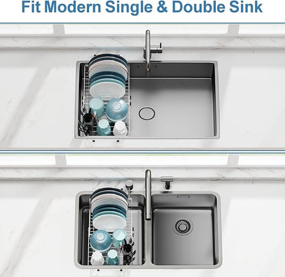 GSlife Over Sink Dish Drying Rack - Image 8